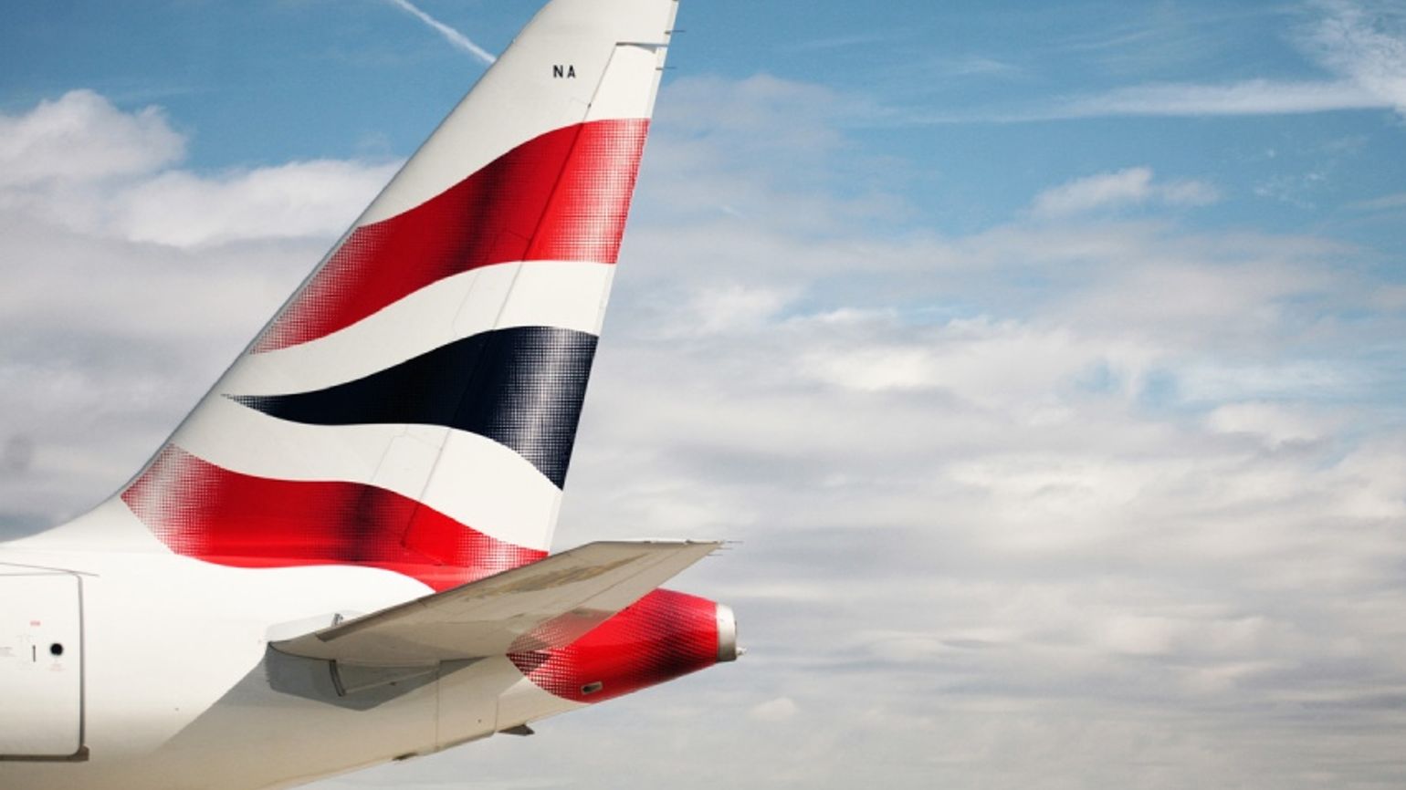 British Airways tail fin