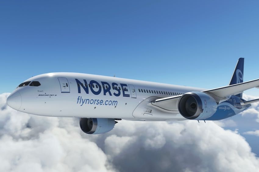 Norse Atlantic B787 Dreamliner