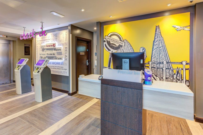 Premier Inn reception