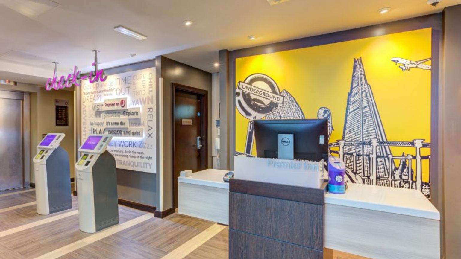 Premier Inn reception